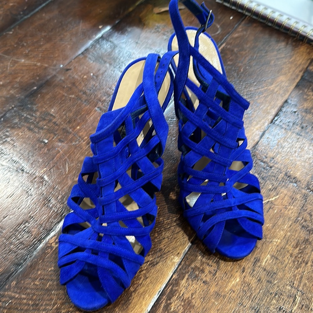 Manolo Blahnik heels.